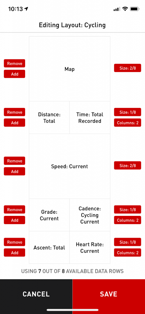 Screenshot of Cadence Editing Layout: Cycling before