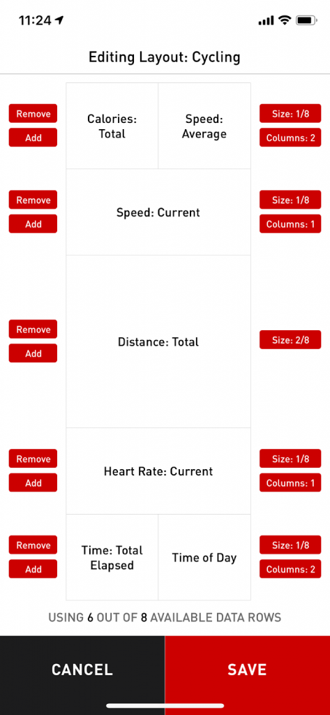 Screenshot of Cadence Editing Layout: Cycling after