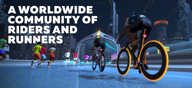 Zwift screenshot